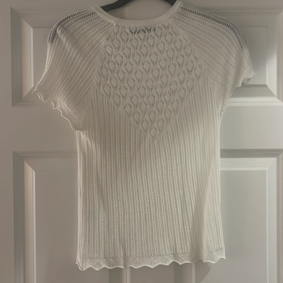 Sheer knit shirt - Picture 2 of 2